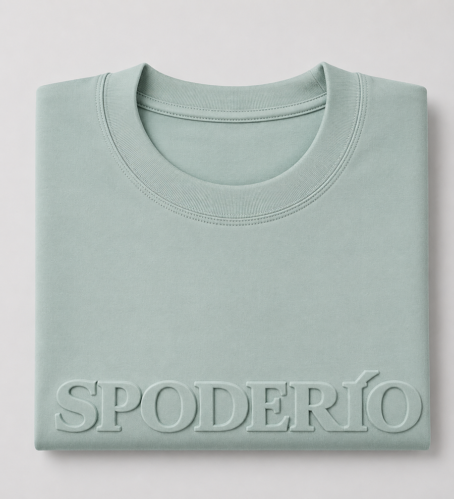Camiseta Relieve SPODERÍO.